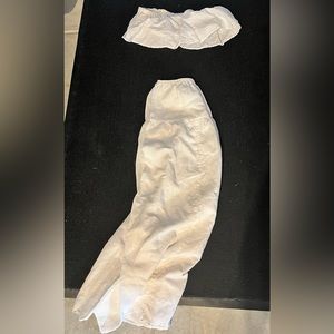 Reformation top and skirt matching set